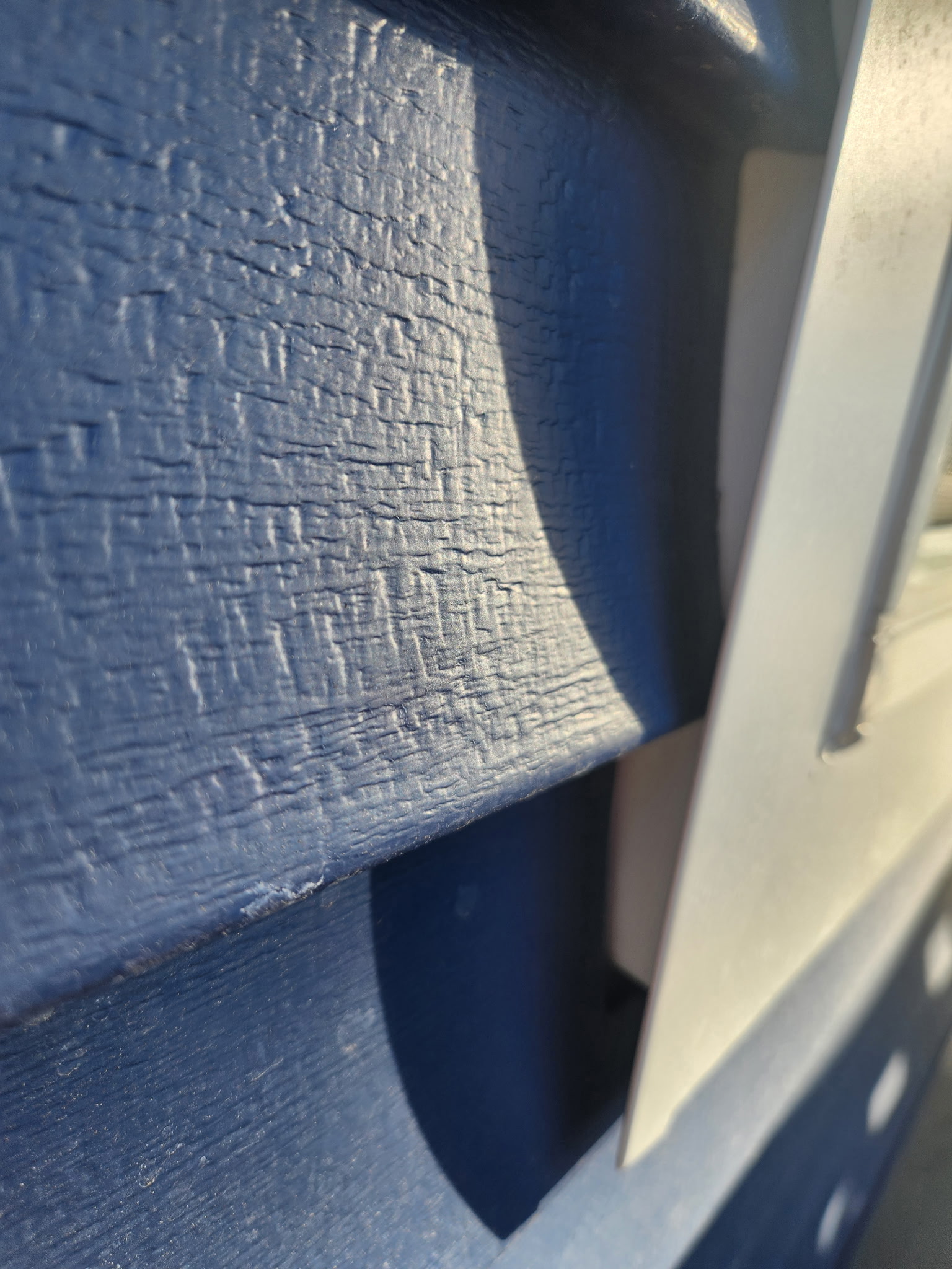 Newly installed exterior siding on a residential home